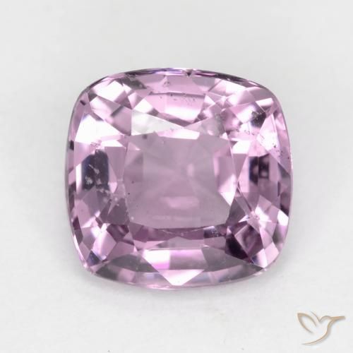 1.28ct Natural Violeta grisáceo claro espinela, Forma Cojín, VS-SI