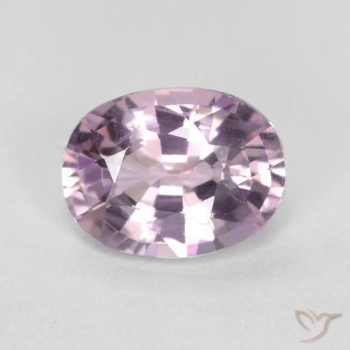 1.11ct Natural Violeta claro Espinela, Ovalada, VVS-VS
