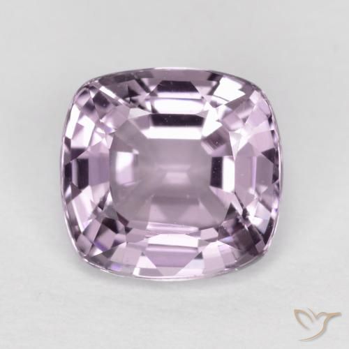 1.24ct Natural Violeta claro espinela, Forma Cojín, VS
