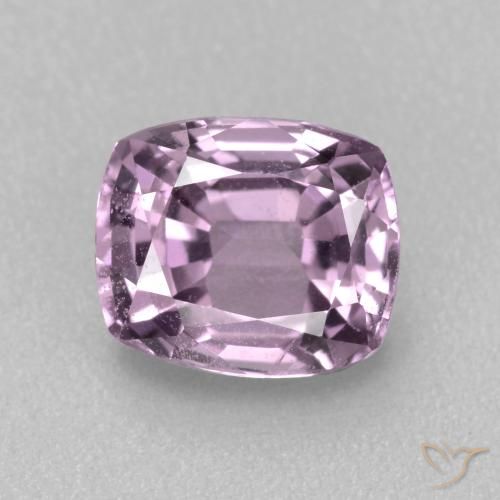 1.09ct Natural Púrpura claro Espinela, Forma Cojín, VVS-VS