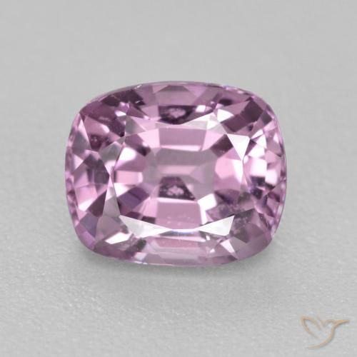 1.09ct Natural Púrpura uva Espinela, Forma Cojín, VVS-VS, Photo A