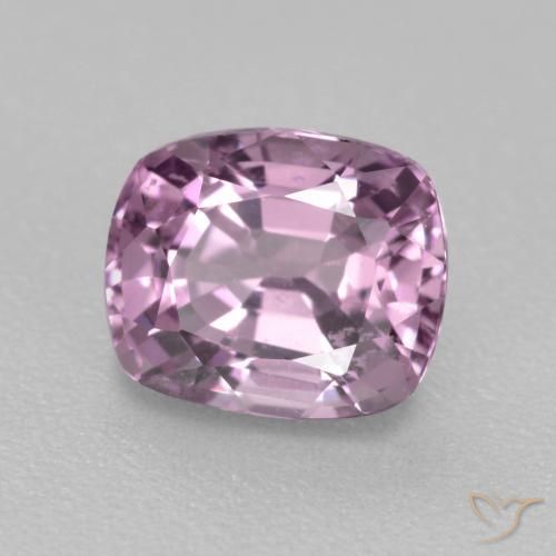 Espinela Púrpura uva natural de 1.09 ct, Forma Cojín, VVS-VS