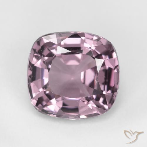 1.13ct Natural Púrpura medio Espinela, Forma Cojín, VVS-VS