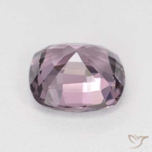 Espinela Púrpura medio natural de 1.13 ct, Forma Cojín, VVS-VS