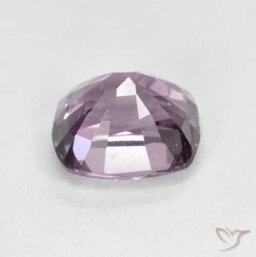 Espinela Púrpura rosáceo claro natural de 1.45 ct, Forma Cojín, VS