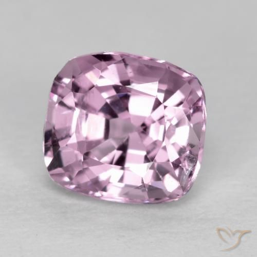 Espinela Púrpura violeta rosáceo natural de 1.20 ct, Forma Cojín, VS