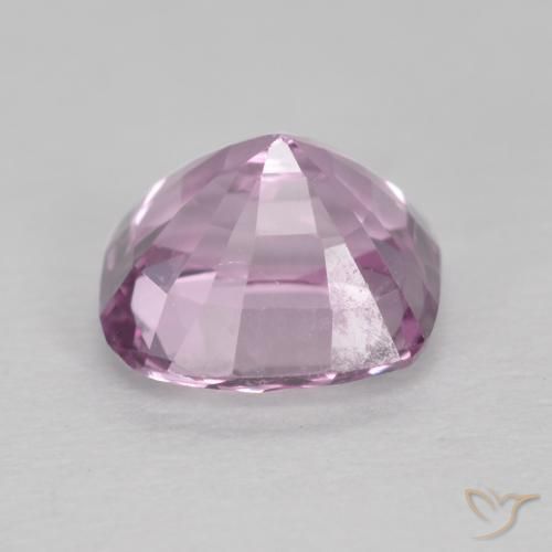 Espinela Púrpura violeta rosáceo natural de 1.20 ct, Forma Cojín, VS