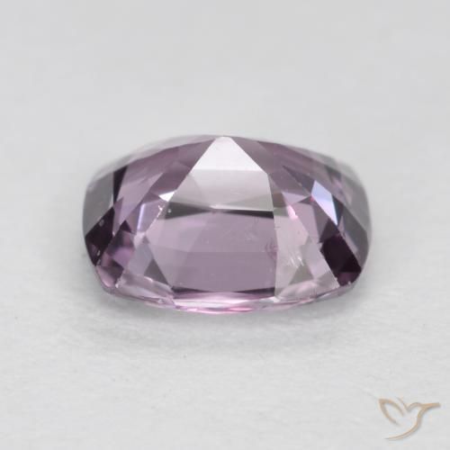 Espinela Púrpura gris natural de 1.03 ct, Forma Cojín, VS