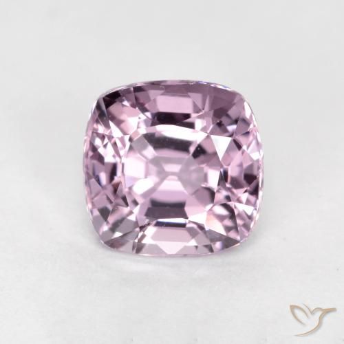 1.17ct Natural Púrpura claro espinela, Forma Cojín, VVS-VS, Photo A