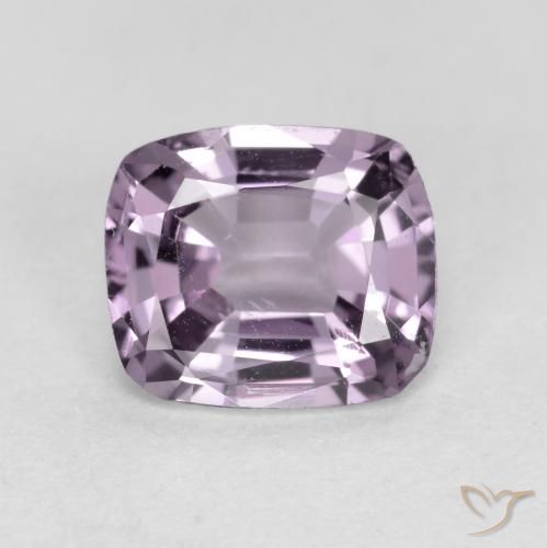 0.90ct Natural Violeta medio espinela, Forma Cojín, VS