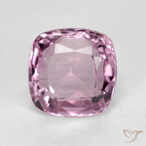1.15ct Natural Lavanda intenso Espinela, Forma Cojín, VS