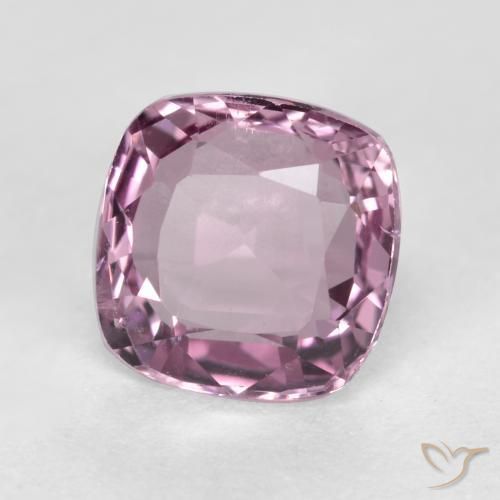 Espinela Lavanda intenso natural de 1.15 ct, Forma Cojín, VS