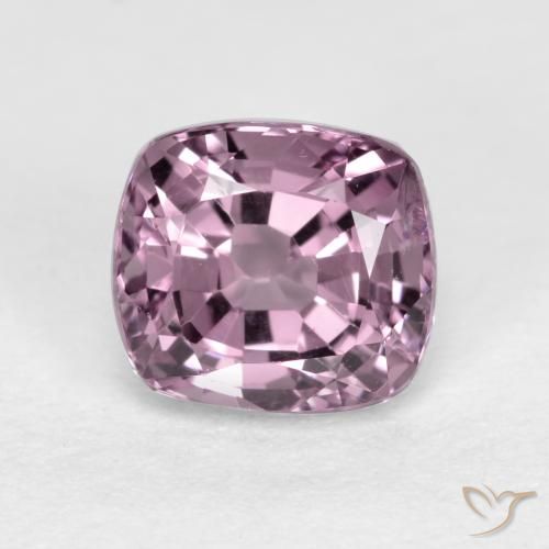 1.08ct Natural Púrpura medio Espinela, Forma Cojín, VS, Photo A