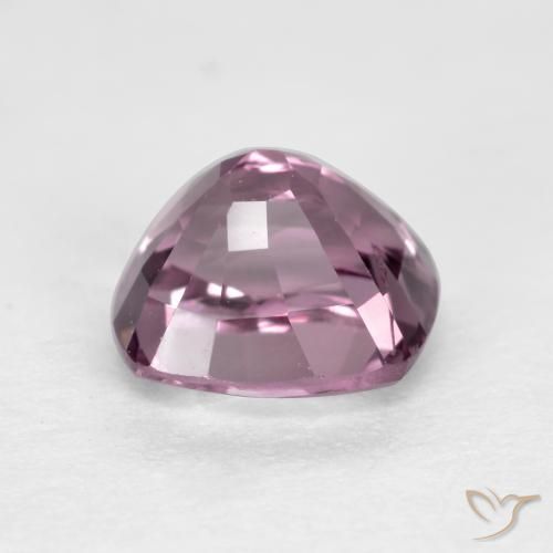 Espinela Púrpura medio natural de 1.08 ct, Forma Cojín, VS