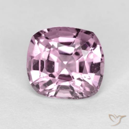 1.12ct Natural Púrpura claro espinela, Forma Cojín, VS