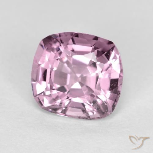 Espinela Púrpura claro natural de 1.12 ct, Forma Cojín, VS