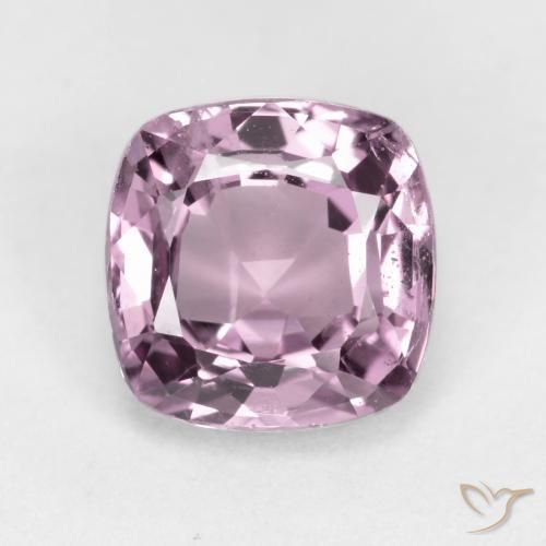 1.39ct Natural Púrpura rosado Espinela, Forma Cojín, VS