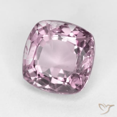 Espinela Púrpura rosado natural de 1.39 ct, Forma Cojín, VS