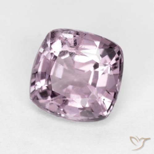 Espinela Púrpura claro natural de 1.16 ct, Forma Cojín, VS