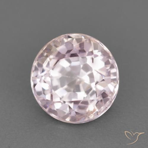Espinela Rosado muy claro natural de 0.75 ct, Redondo, VS-SI