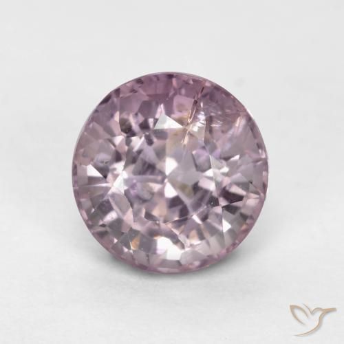 0.68ct Natural Púrpura medio Espinela, Redondo, VS-SI