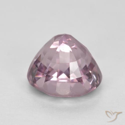 Espinela Púrpura rosado natural de 0.75 ct, Redondo, VS-SI
