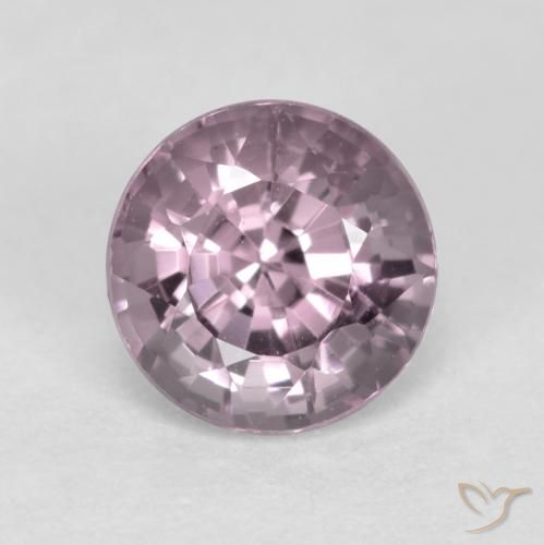 0.65ct Natural Púrpura medio Espinela, Redondo, VS