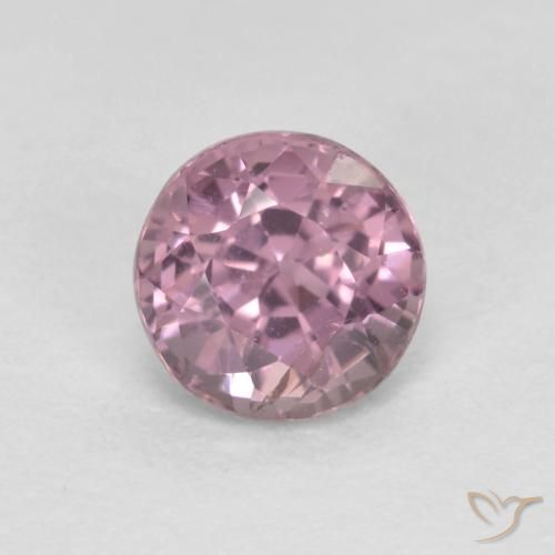 0.68ct Natural Lavanda intenso Espinela, Redondo, VS