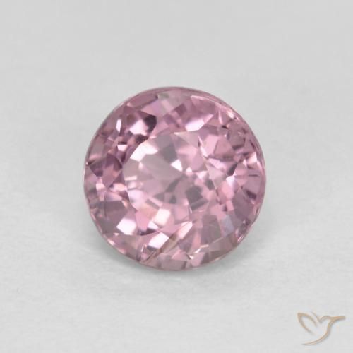 Espinela Lavanda intenso natural de 0.68 ct, Redondo, VS