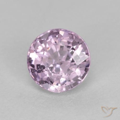 Espinela Rosado claro natural de 0.62 ct, Redondo, VS