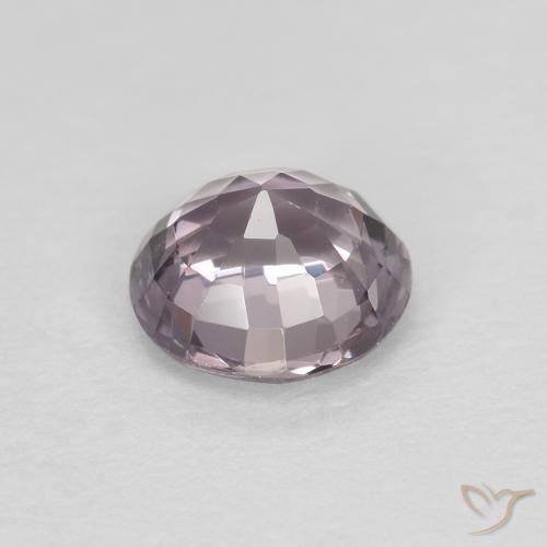 Espinela Violeta claro natural de 0.58 ct, Redondo, VVS-VS