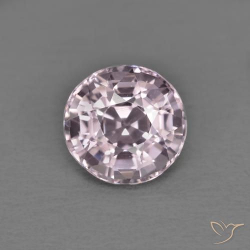 0.58ct Natural Púrpura medio Espinela, Redondo, VVS-VS