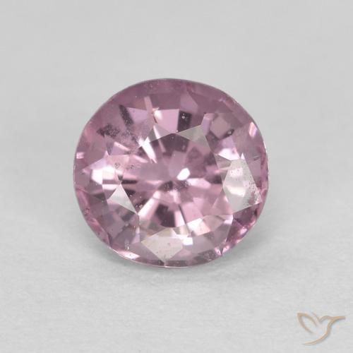 0.56ct Natural Lavanda Espinela, Redondo, VS