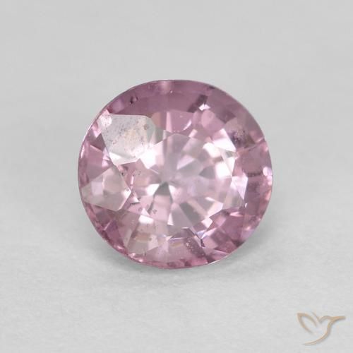 Espinela Lavanda natural de 0.56 ct, Redondo, VS