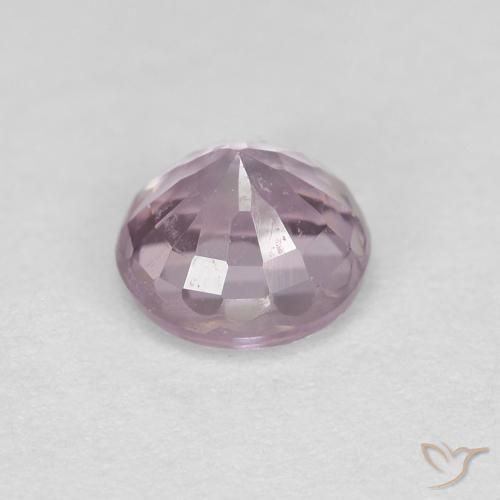 Espinela Púrpura muy claro natural de 0.59 ct, Redondo, VS