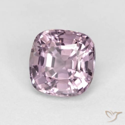 Espinela Violeta grisáceo natural de 1.18 ct, Forma Cojín, VS