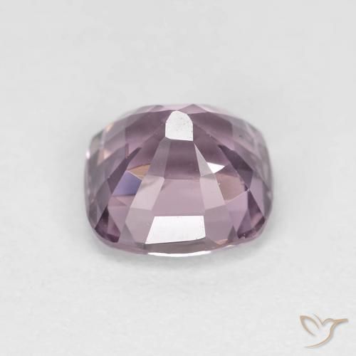 Espinela Violeta grisáceo natural de 1.18 ct, Forma Cojín, VS