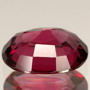 Espinela rojo natural de 3,30 ct, corte óvalo, VVS