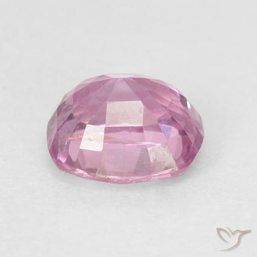 Espinela rosa natural de 0,63 ct, corte cojín, VVS-VS