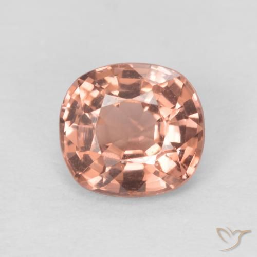 0.51ct Natural Rosado medio espinela, Forma Cojín, VVS-VS