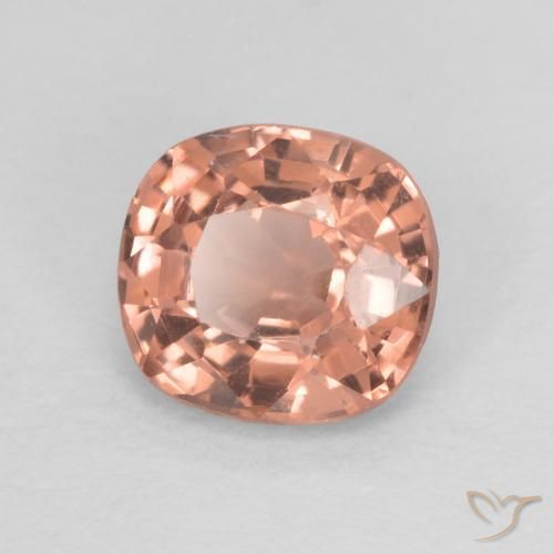 Espinela Rosado medio natural de 0.51 ct, Forma Cojín, VVS-VS
