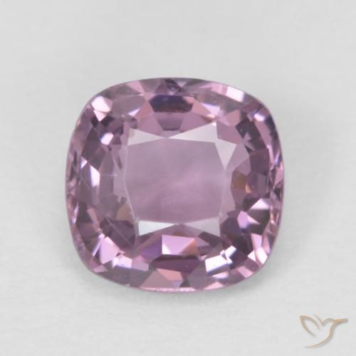 0.77ct Natural Púrpura medio Espinela, Forma Cojín, VVS-VS