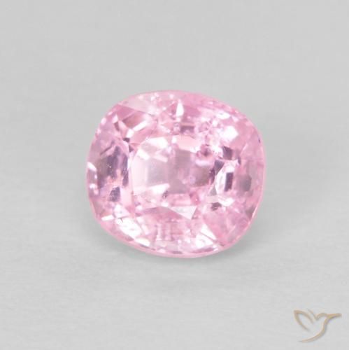 Espinela Rosa rosado natural de 0.52 ct, Forma Cojín, VS