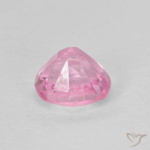 Espinela Rosa rosado natural de 0.52 ct, Forma Cojín, VS