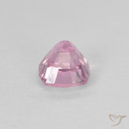 Espinela Rosado muy claro natural de 0.40 ct, Forma Cojín, VVS-VS