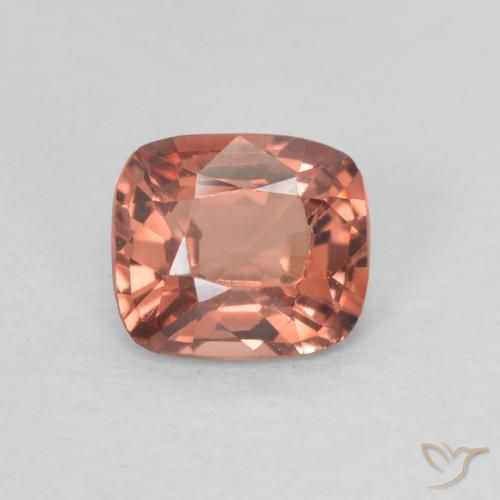 Espinela Naranja rojizo natural de 0.55 ct, Forma Cojín, VVS-VS