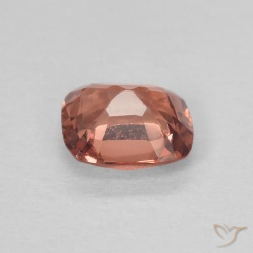 Espinela Naranja rojizo natural de 0.55 ct, Forma Cojín, VVS-VS