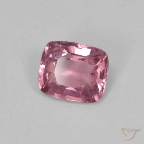 Espinela Púrpura medio natural de 0.45 ct, Forma Cojín, VVS-VS