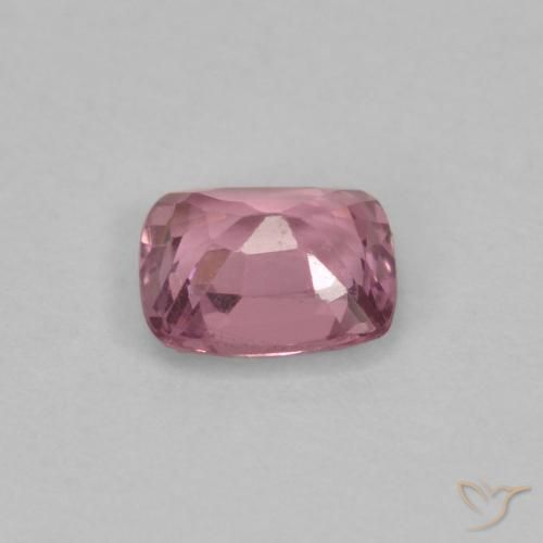 Espinela Púrpura medio natural de 0.45 ct, Forma Cojín, VVS-VS