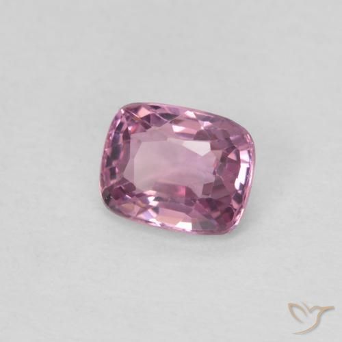 Espinela Rosado claro natural de 0.41 ct, Forma Cojín, VVS-VS